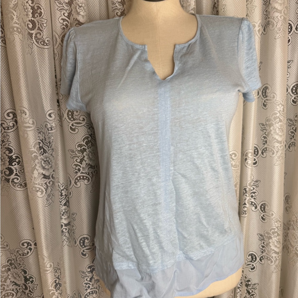 Sanctuary Sky Blue Women's Blouse